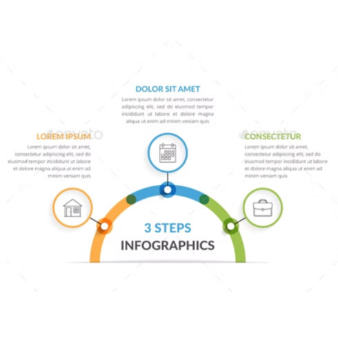 3 Steps Infographics Main Cover.