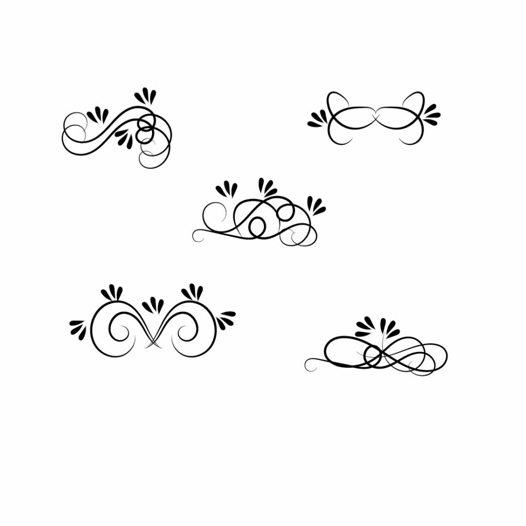 Ornament Art Graphic Set MasterBundles