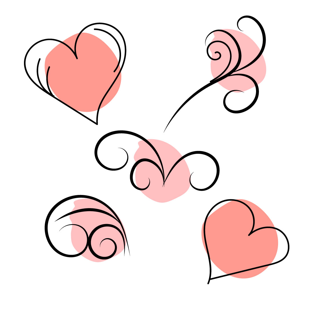 Love Valentine SVG Illustration main cover