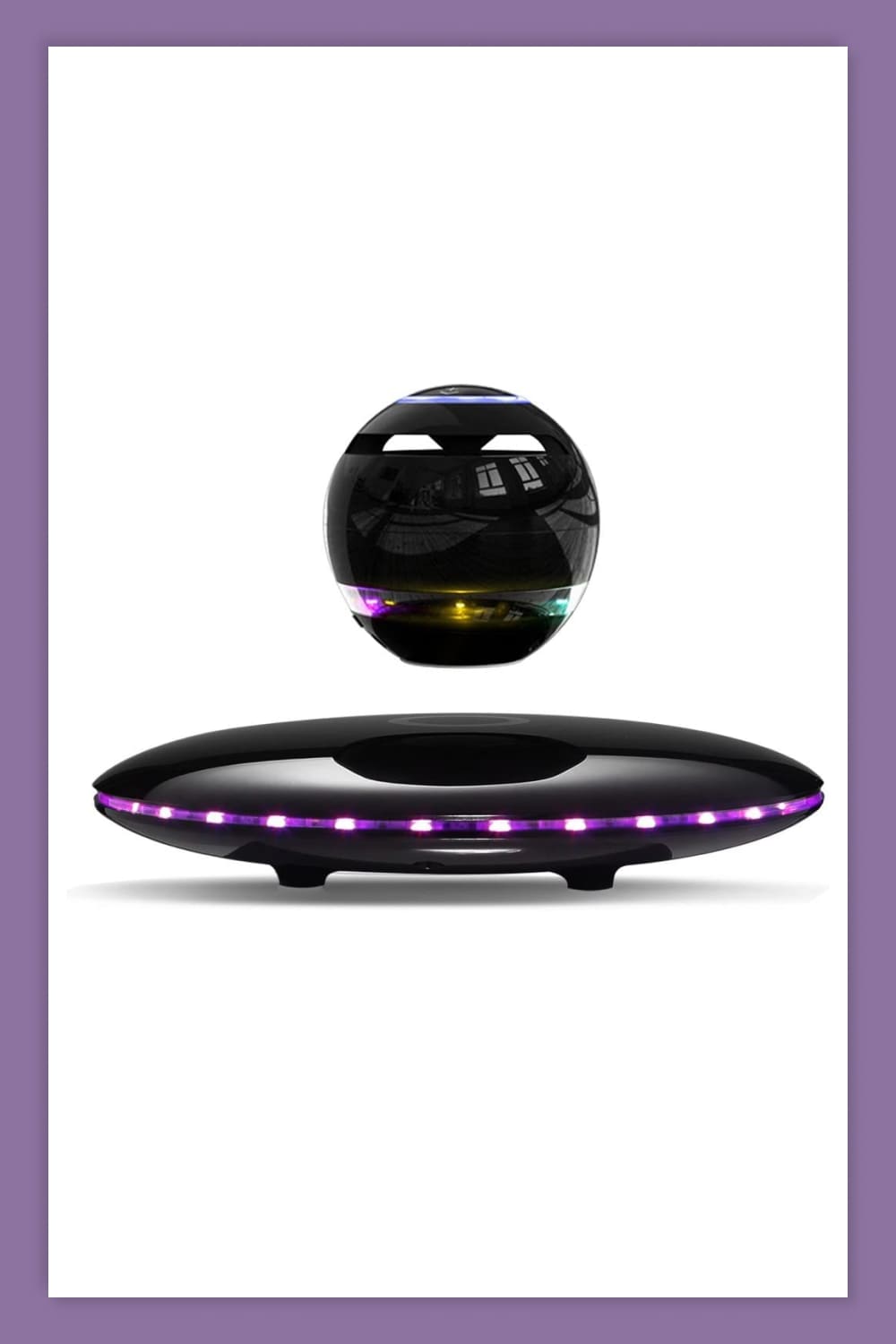 Infinity Orb Magnetic Levitating Speaker.