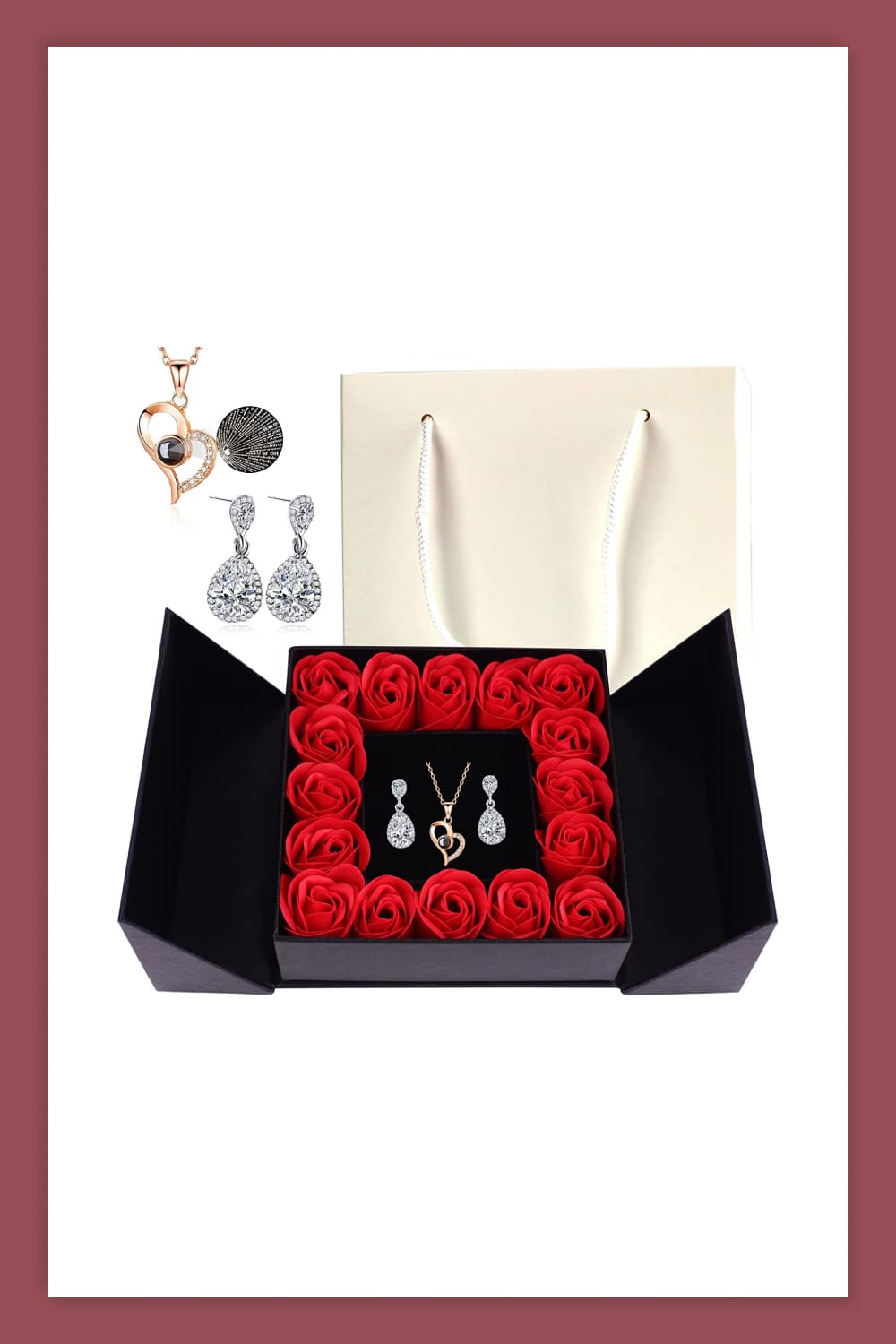 Lytoybe Eternal Real Rose Gift Box.