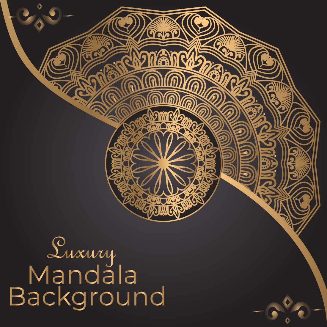Luxury Mandala Design main cover.