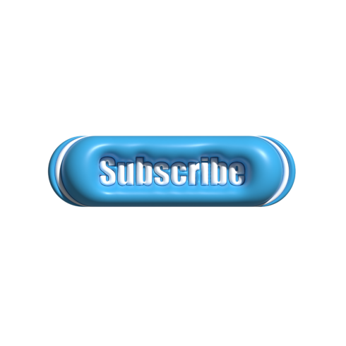 Subscribe Button 3D Design cover image.
