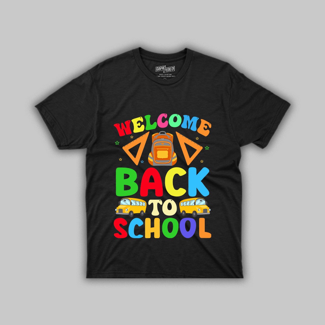 Image of a T-shirt with an exquisite slogan Welcome Back To School