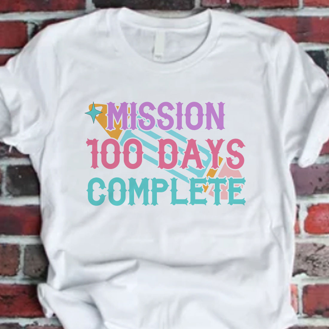T-shirt 100 Days of School Bundle cover image.