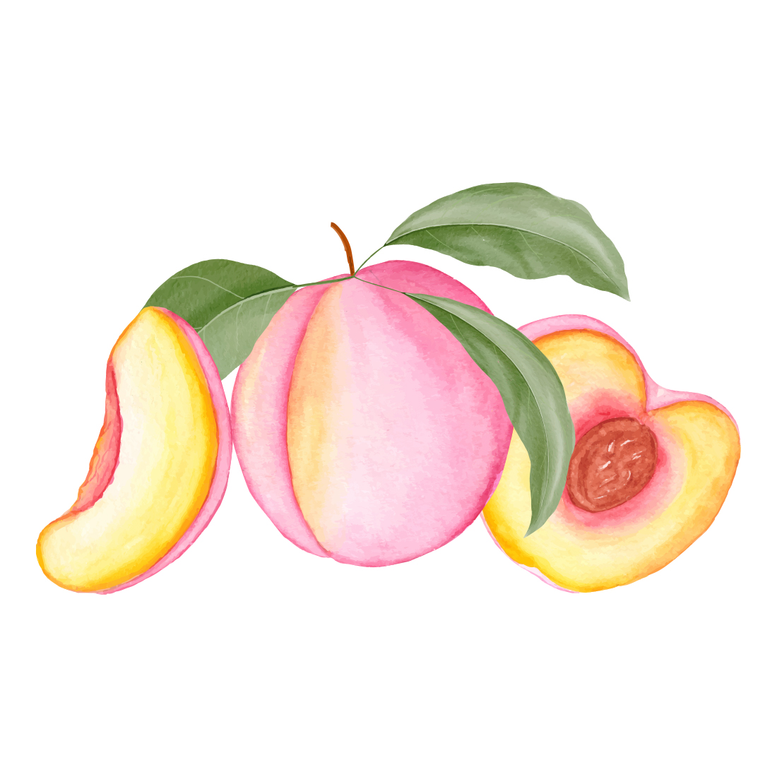 Cute peaches.