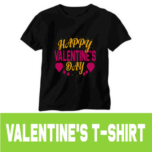 Valentine's T-shirt image cover.