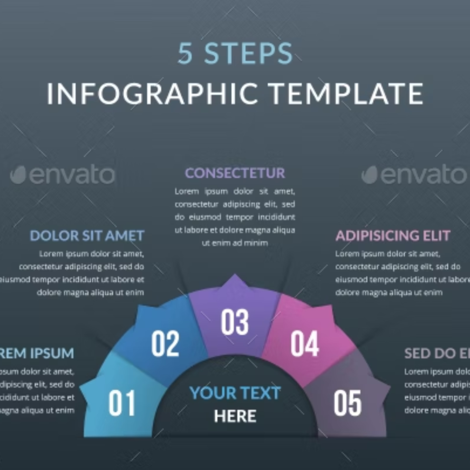 5 Steps Infographics Main Cover.