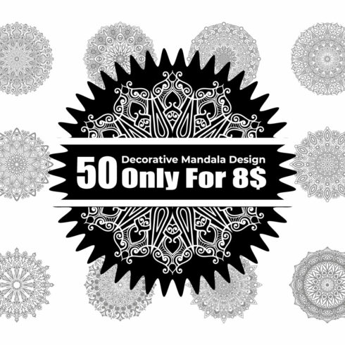 50 Decorative Mandala Design main cover