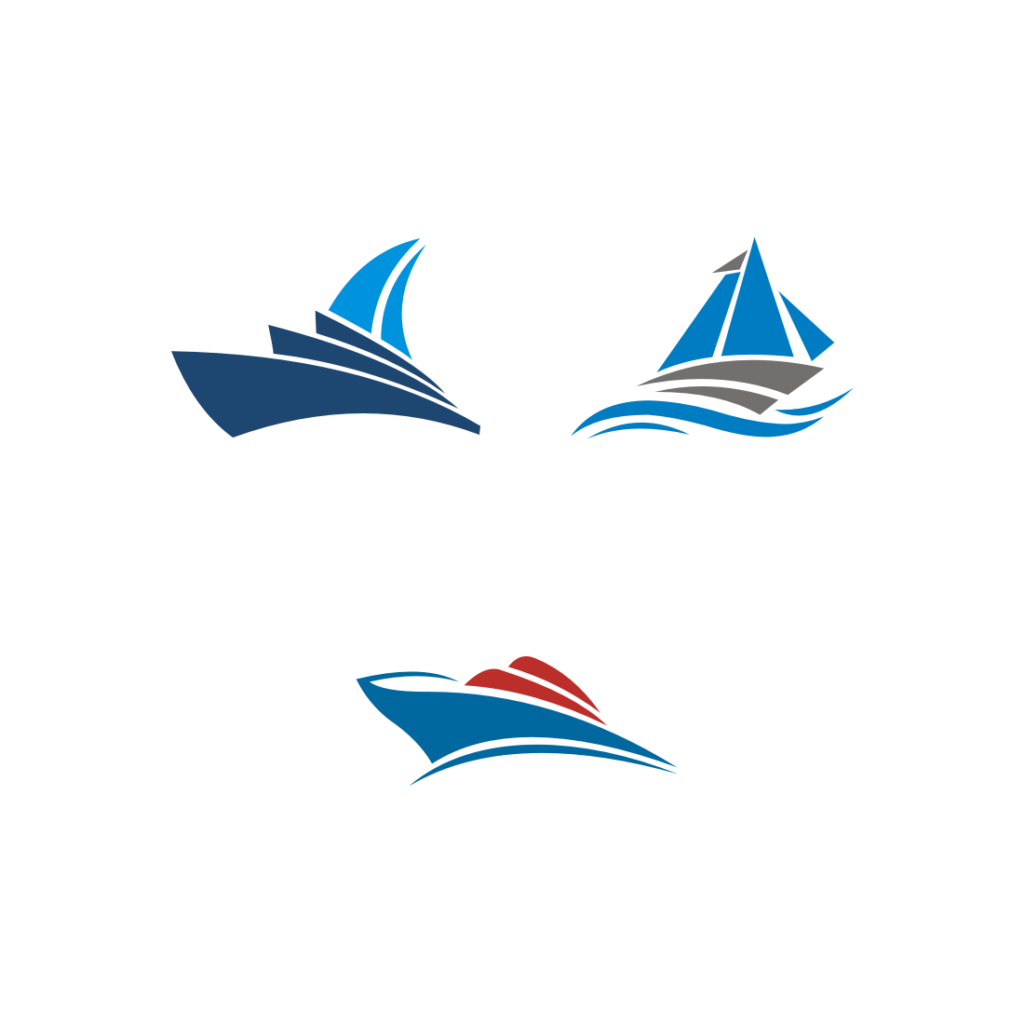 yatch logo vector | MasterBundles