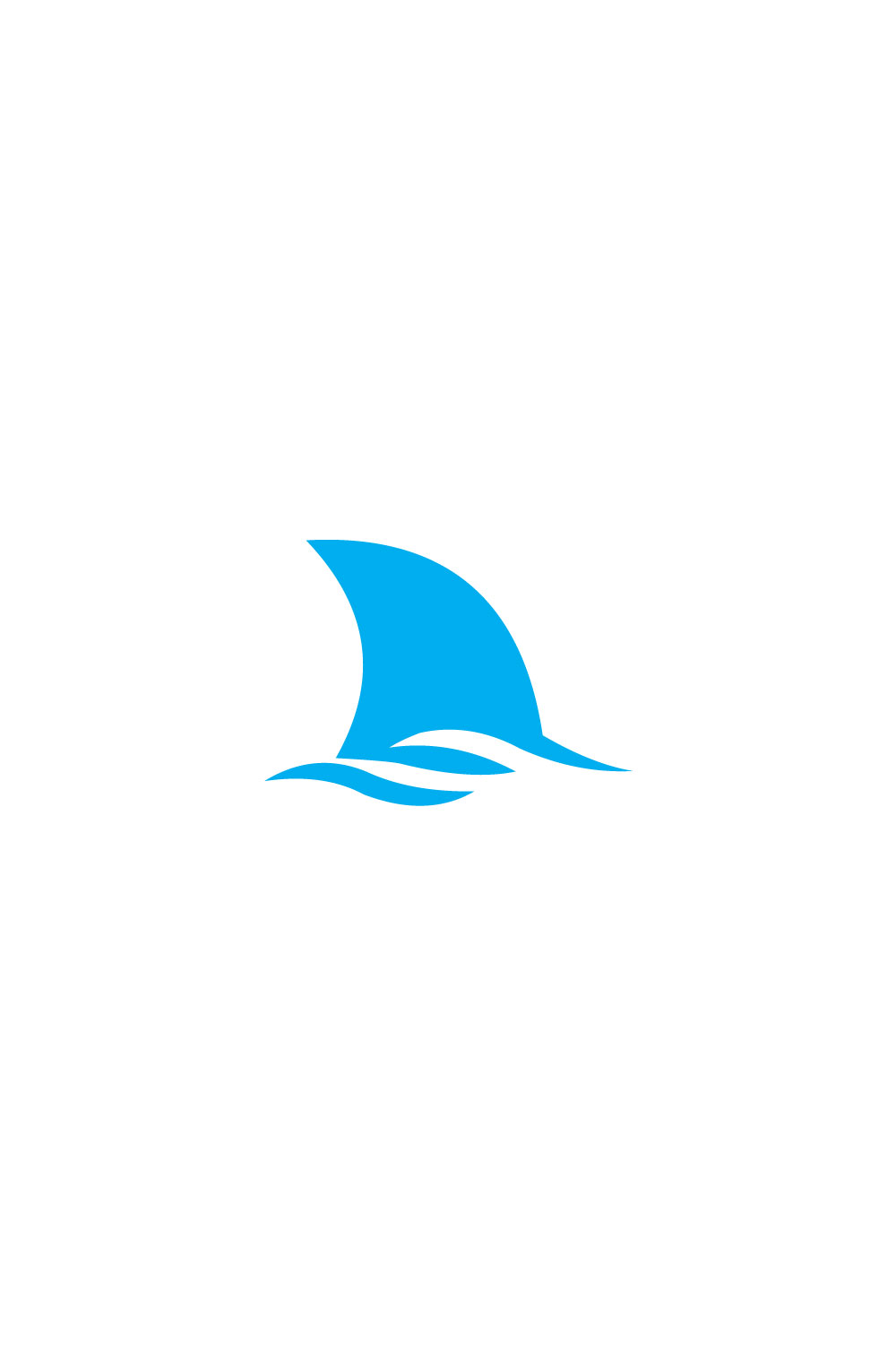 Shark Logo Vector pinterest image.