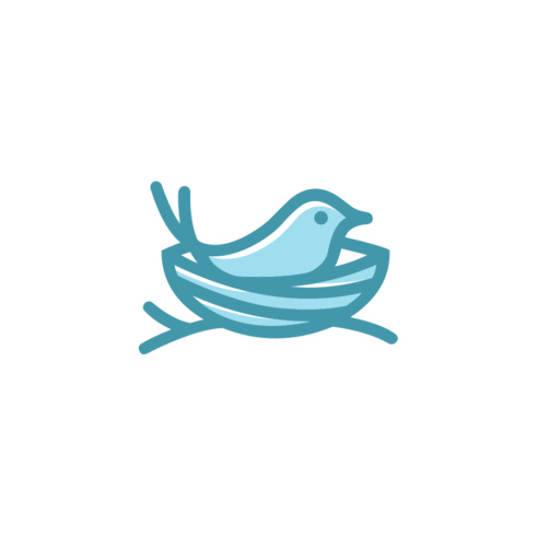 Bird Nest Logo Vector Design cover image.