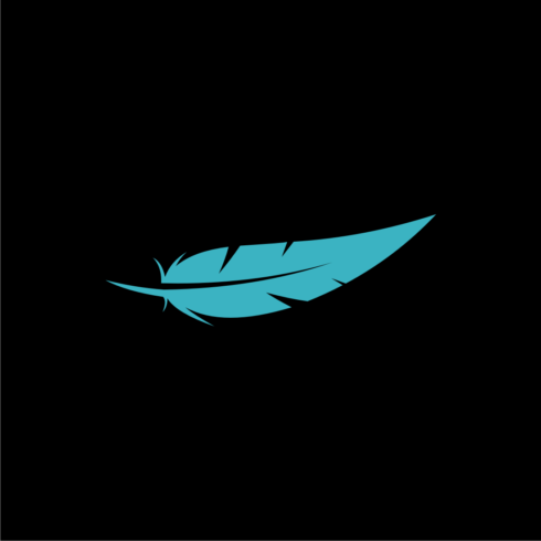 Feather Logo Vector Design cover image.