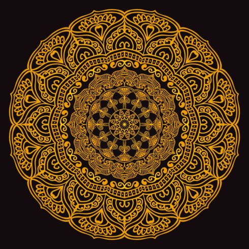 Royal Mandala Background Design main cover