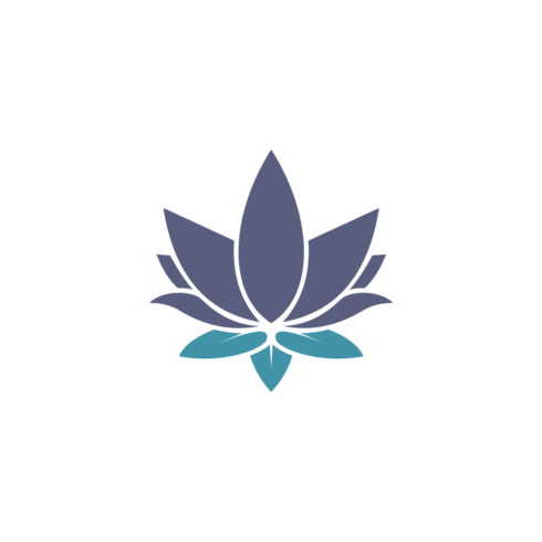 Flower Lotus Logo Vector main image.