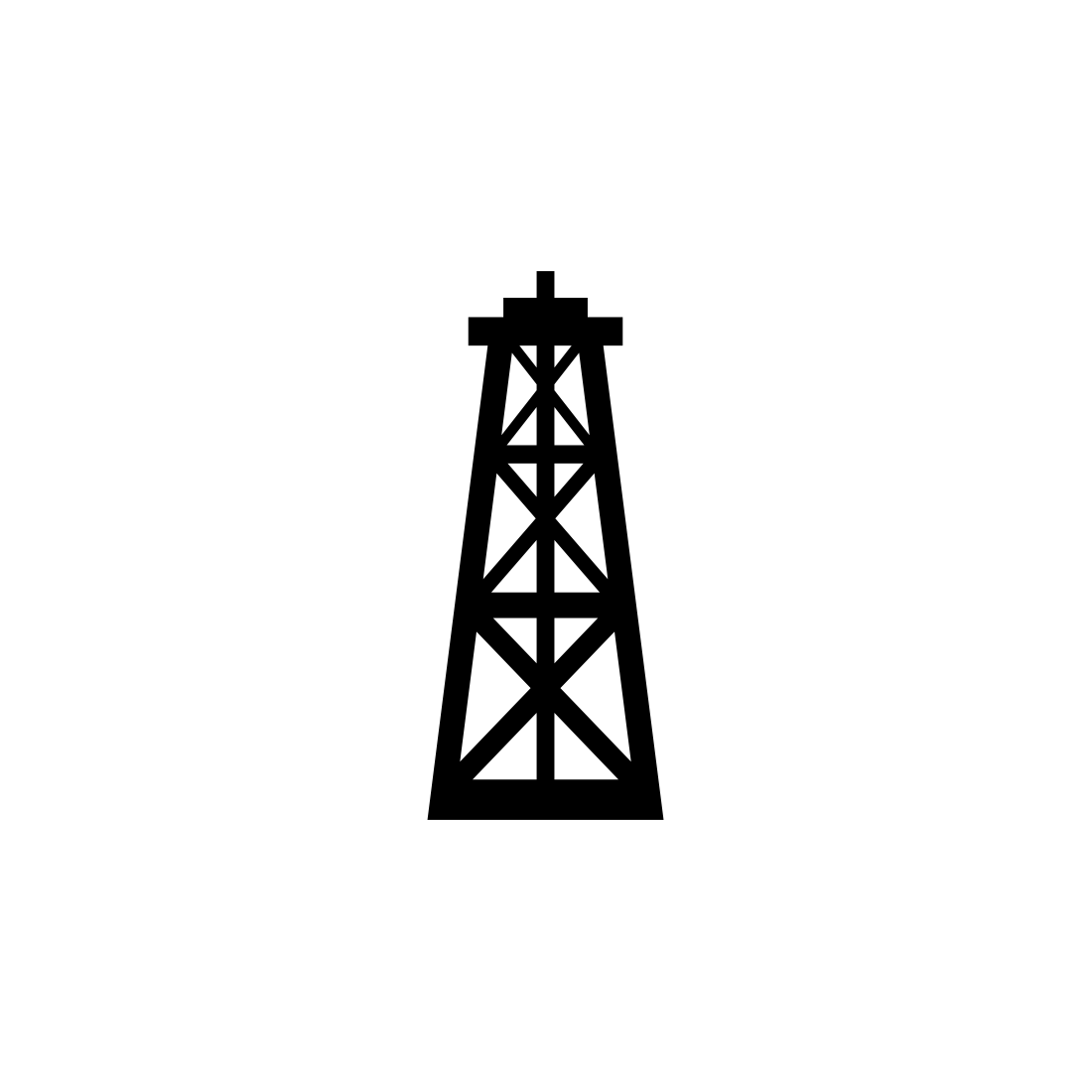 Tower Oil Logo Vector Design main image.