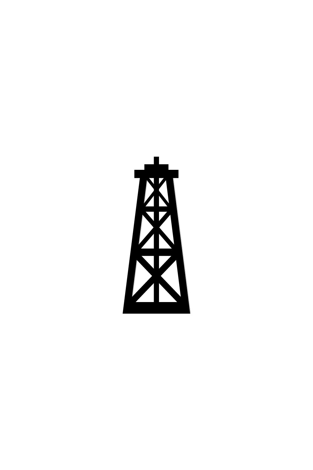 Tower Oil Logo Vector Design pinterest image.