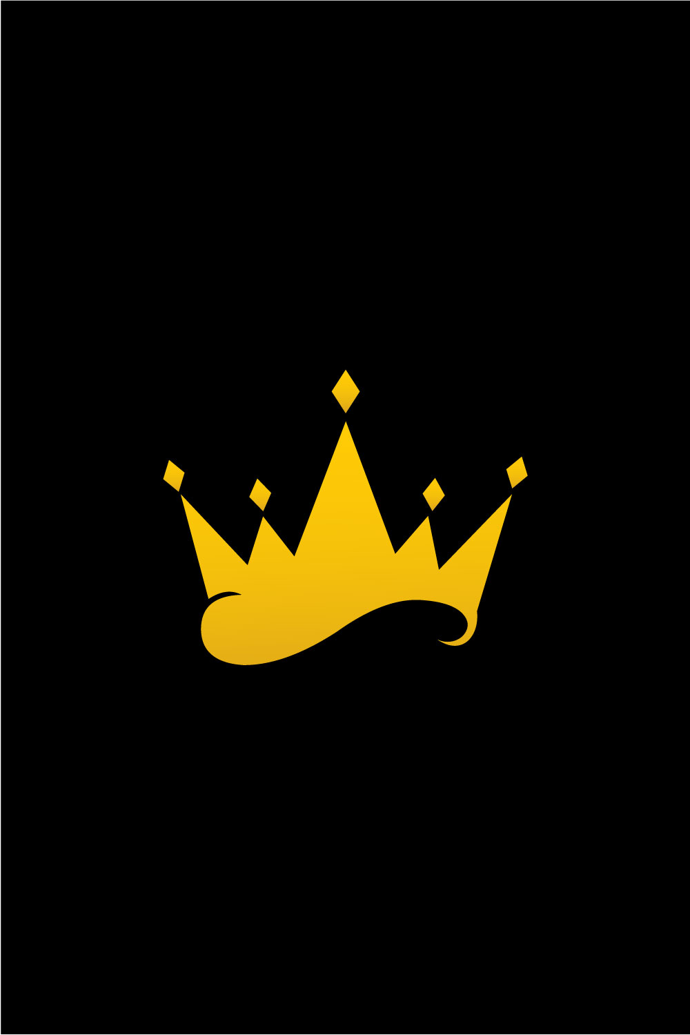 Crown King Logo Vector pinterest image.