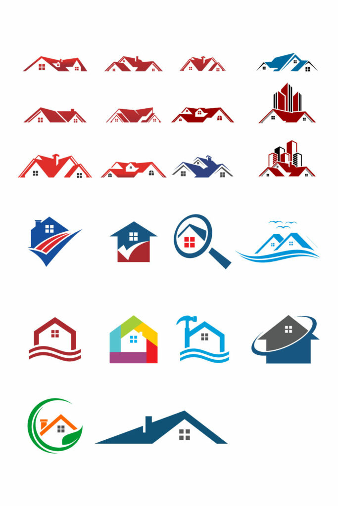 Set of Home Logo Vector | MasterBundles