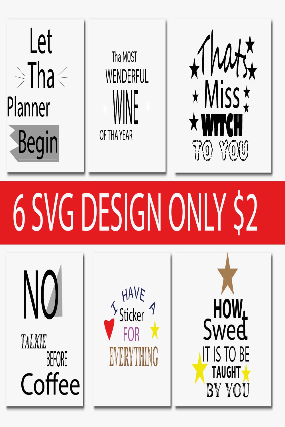 6 svg design bundle 348