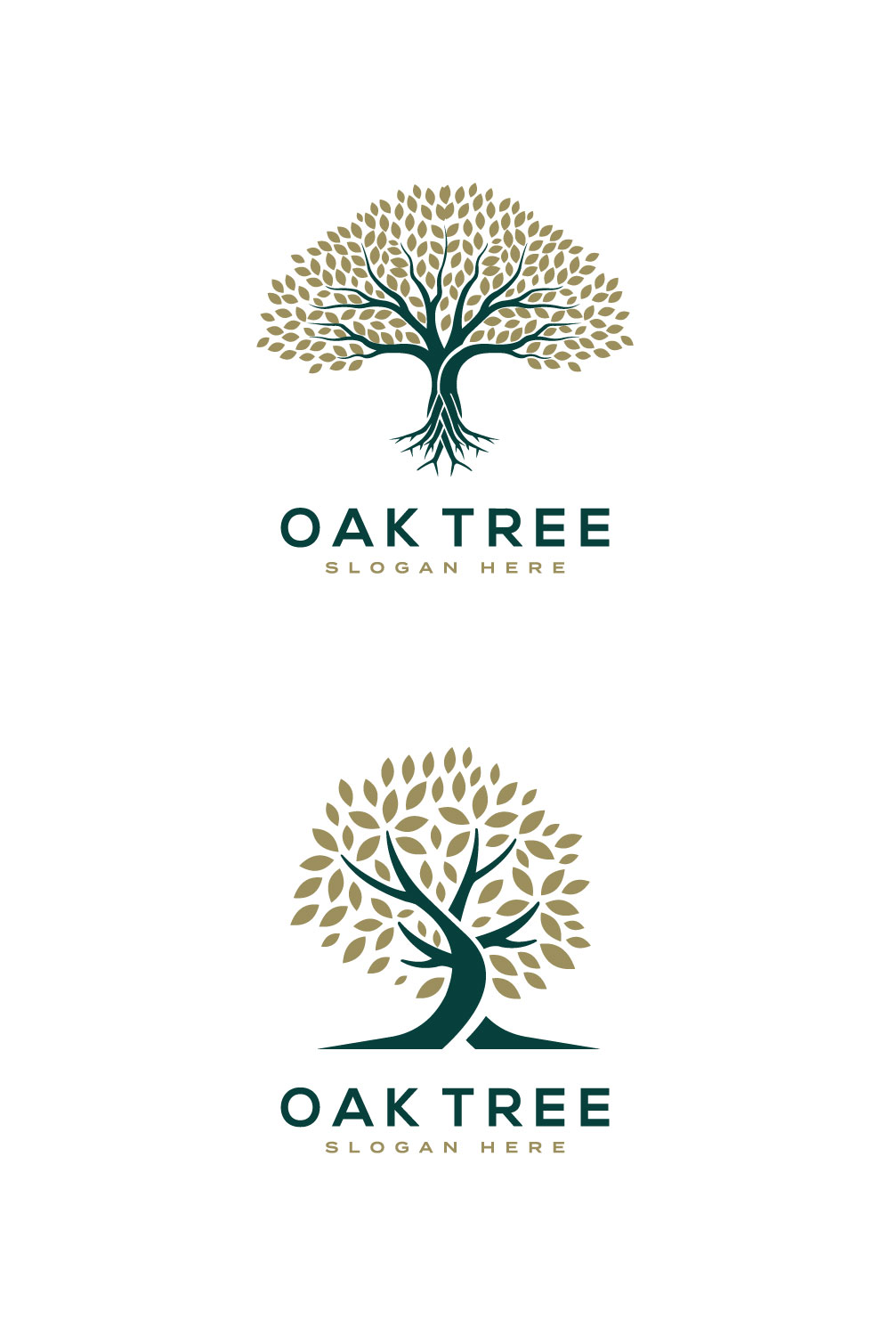 Oak Tree Logo Vector - Pinterest.