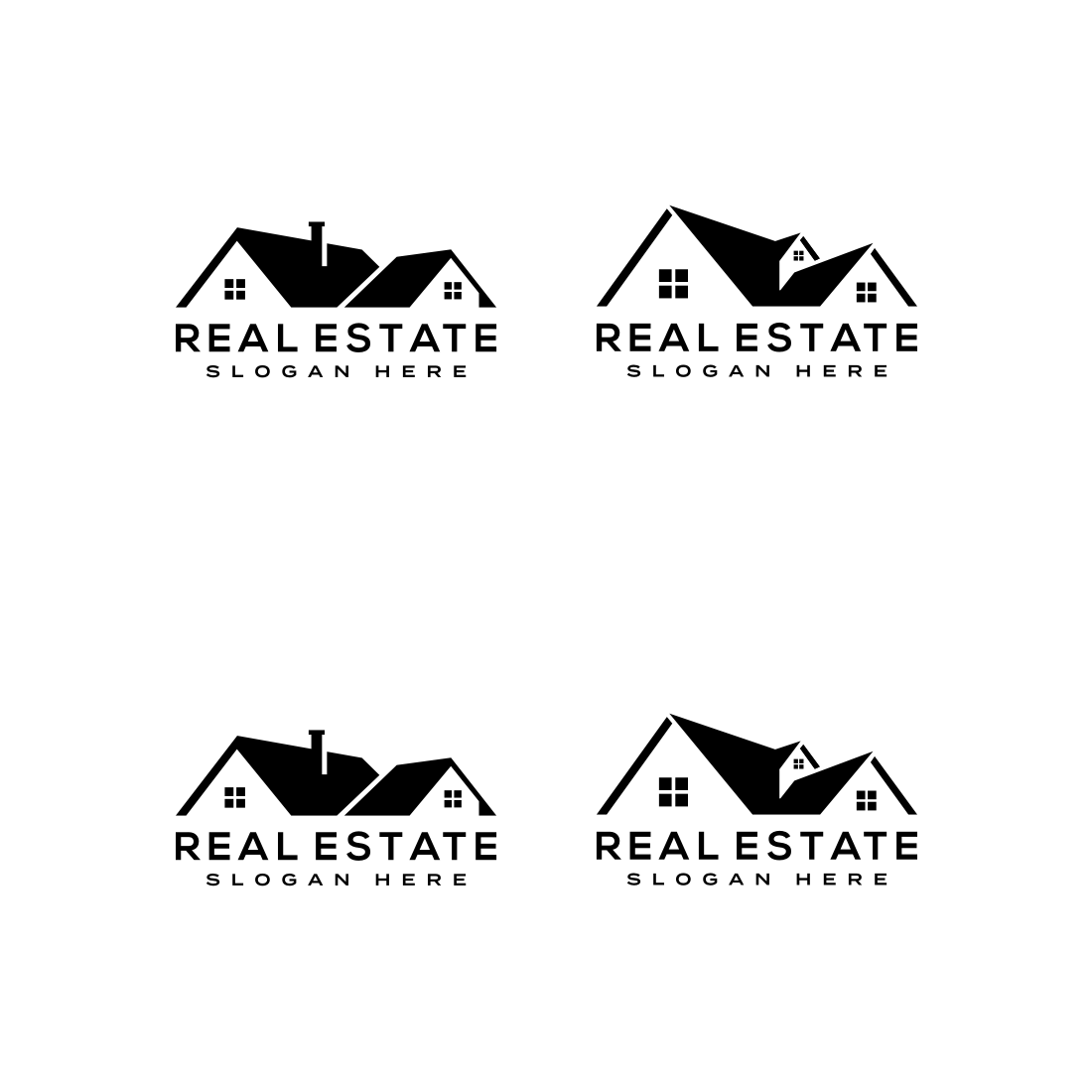 Home Real Estate Logo Vector cover image.