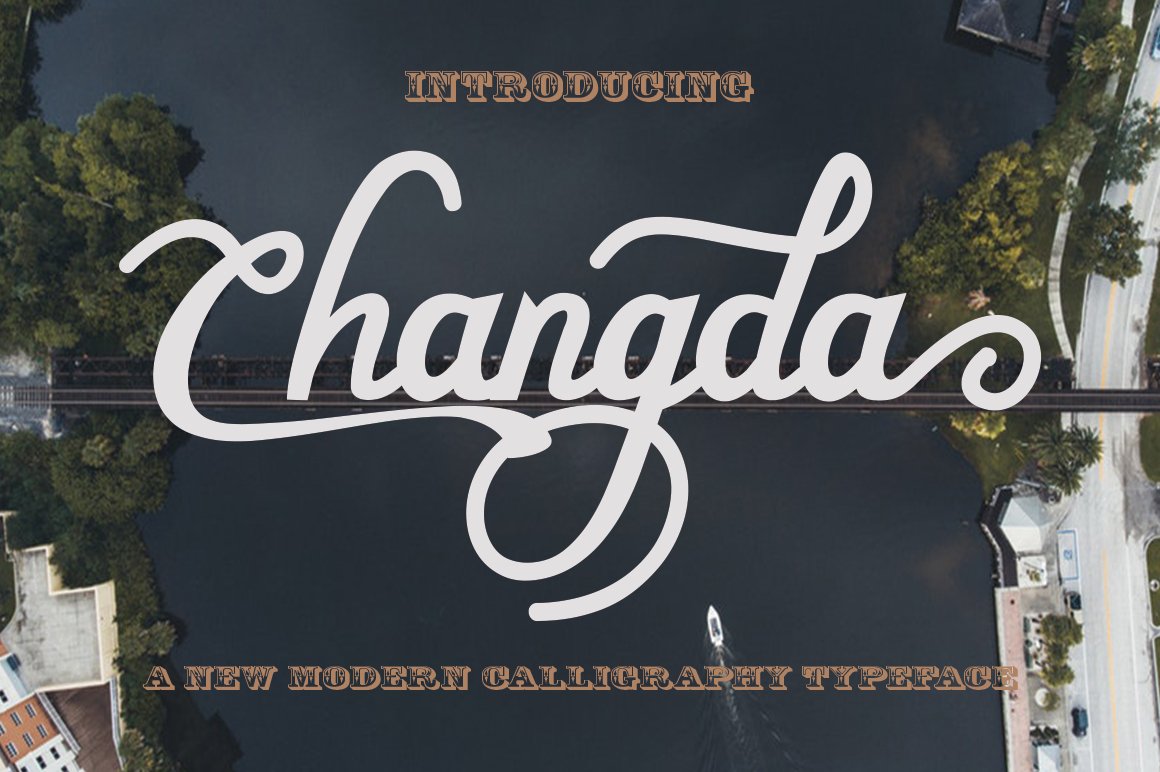 Cover with white calligraphy lettering "Changda".