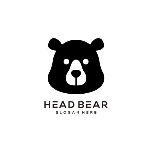 Head Bear Logo Vector cover image.