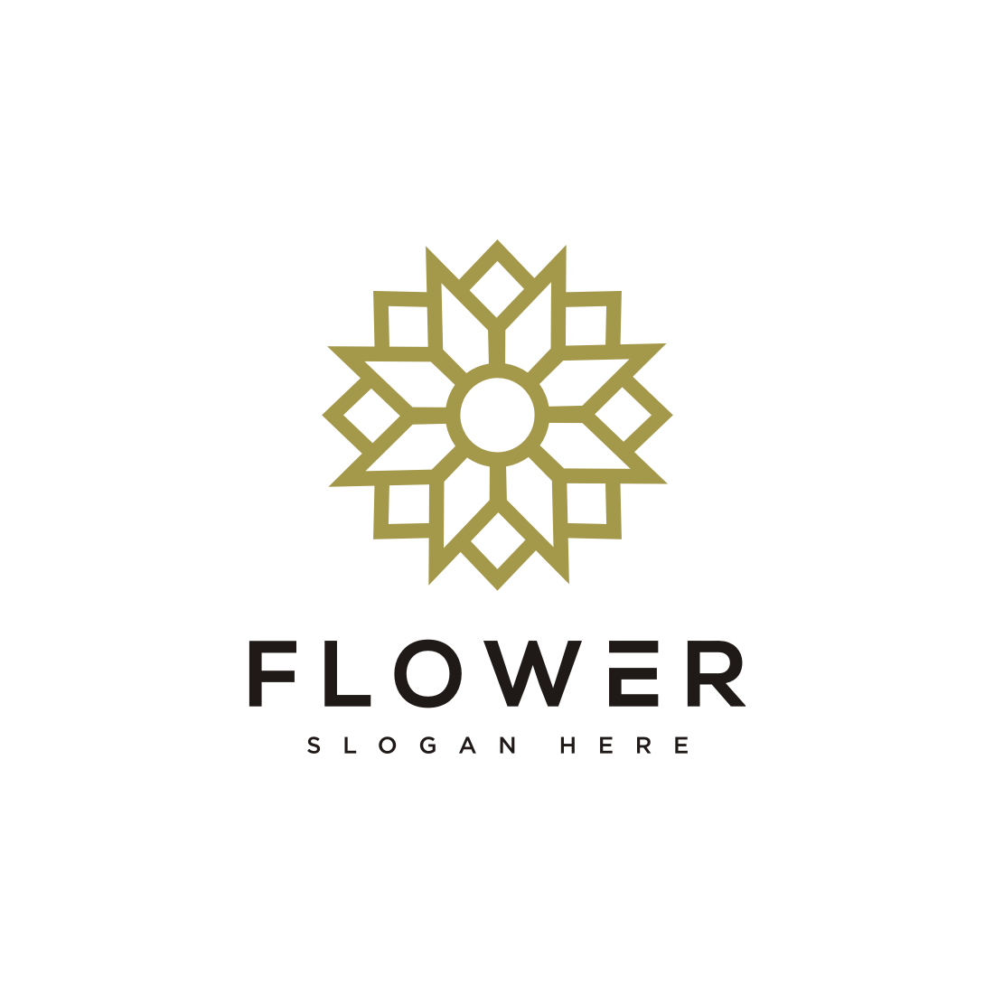 Flower Nature Logo Vector | MasterBundles
