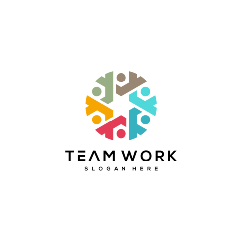 Teamwork Community Logo Vector.