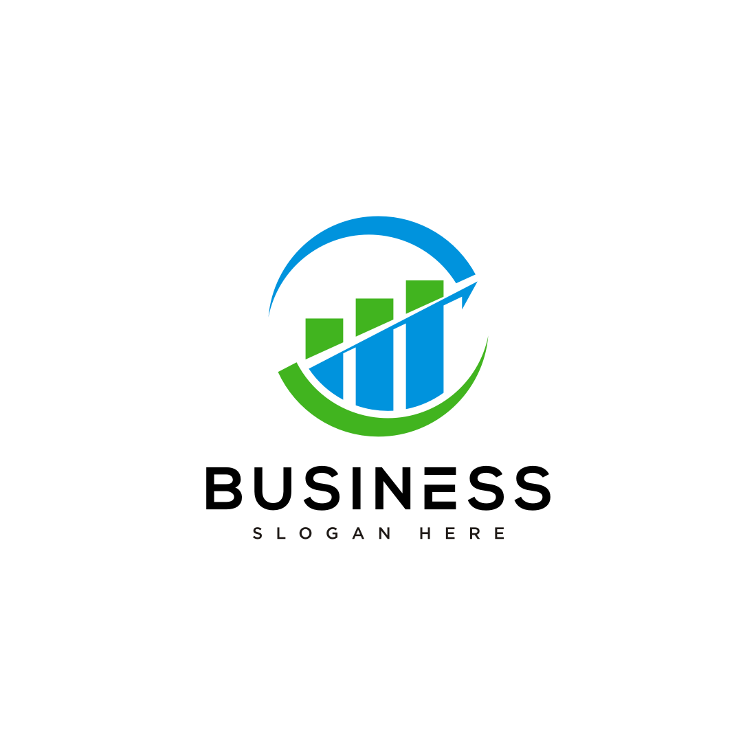 Business Finance Logo Vector.
