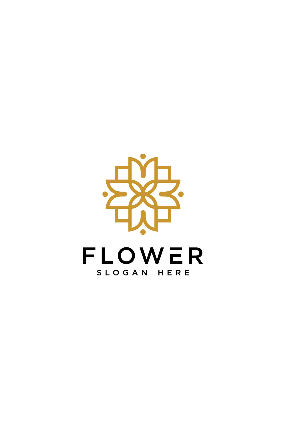 Flower Nature Logo Vector Design Pinterest.