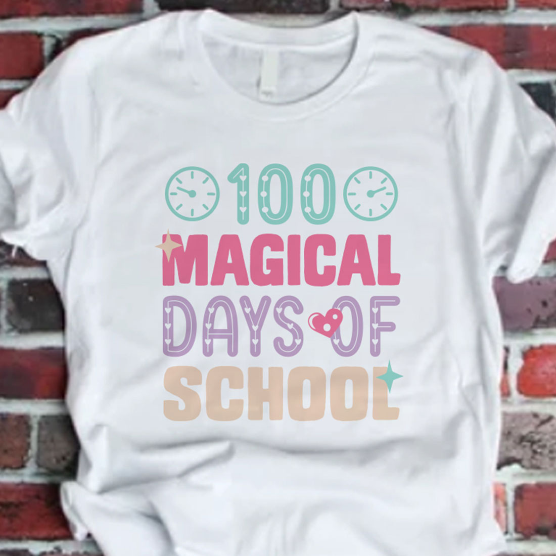 T-shirt Magical Days of School Bundle preview image.