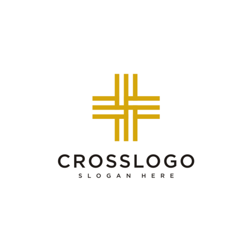 Cross Logo Vector Design.