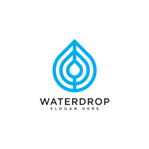 Water Drop Logo Vector Design cover image.