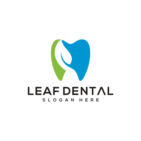 Dental and Leaf Logo Vector Design main cover.