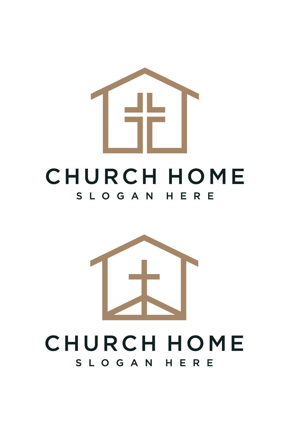 Church Home Logo Vector Design - Pinterest.