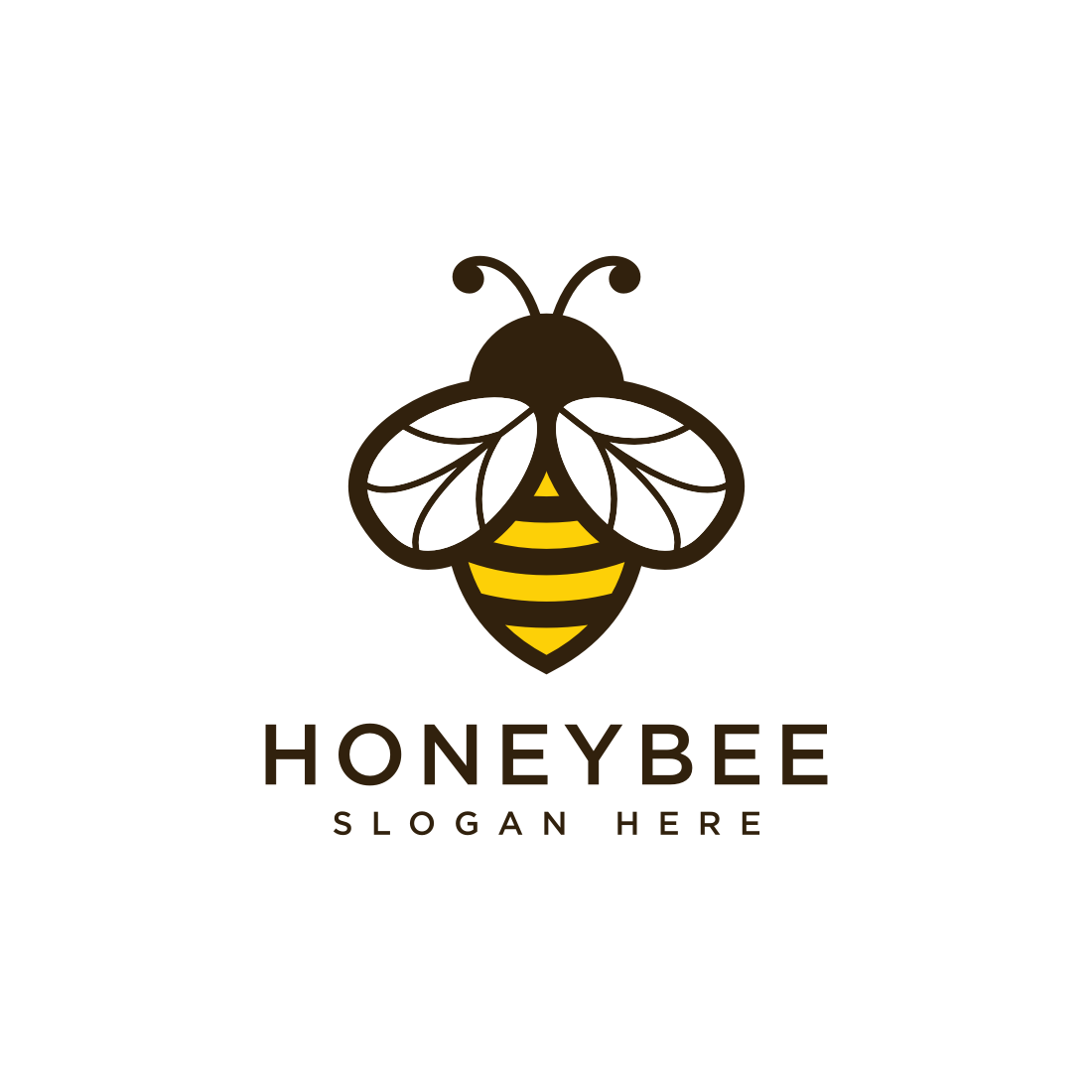 Bee Animal Logo Vector Design main cover