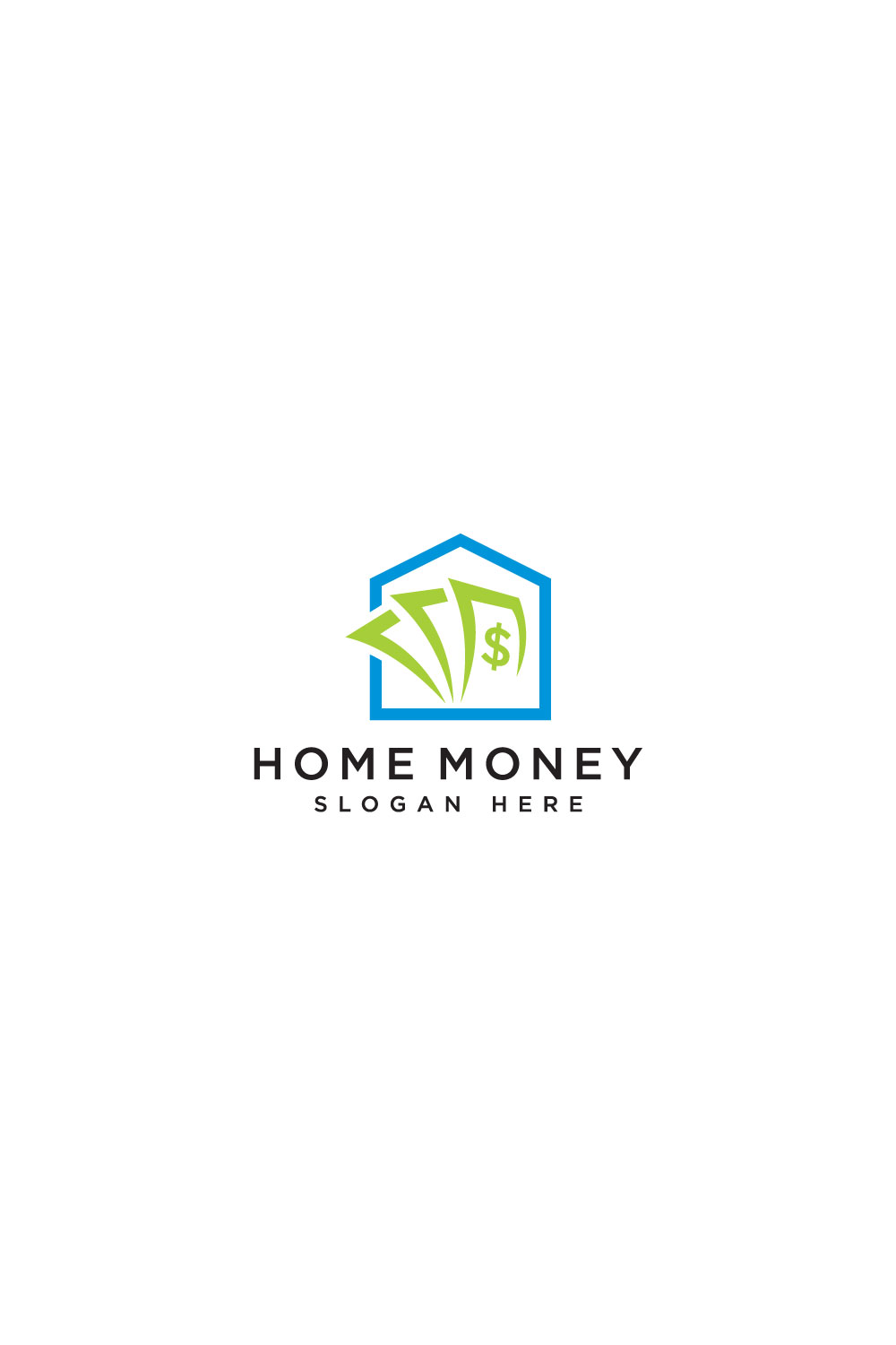 Home Money Logo Vector Design Pinterest.