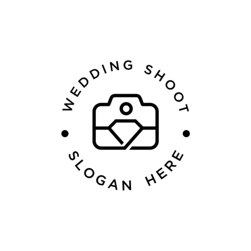 Wedding Shot Logo Vector Design main cover.