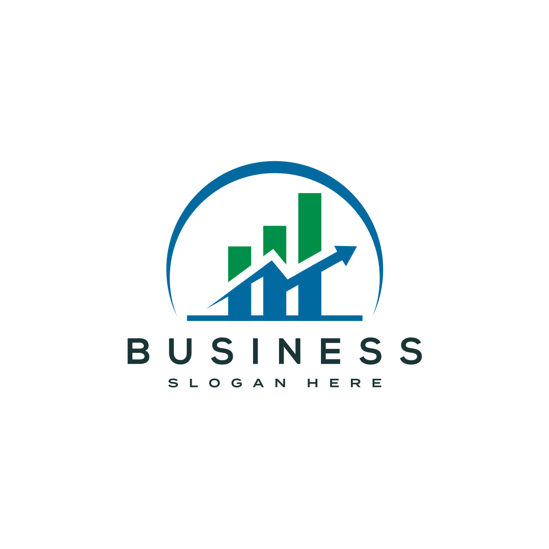 Business Finance Logo Vector Design main cover.