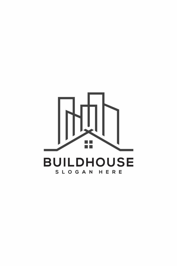 Build House Logo Vector Design | MasterBundles