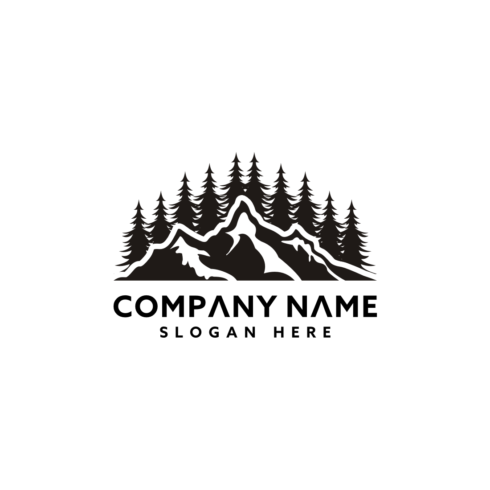 Mountain Logo Vector Design.