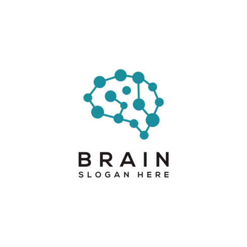 Brain Tech Logo Vector Design main cover.
