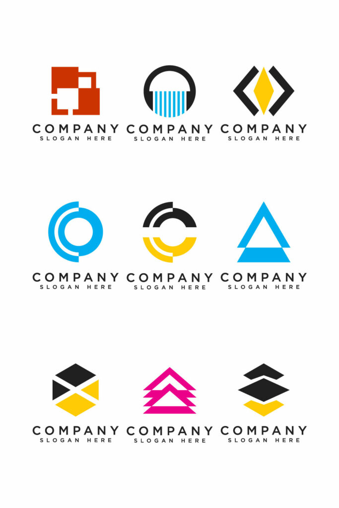 Shape Logos Shape Logo Design Vector | MasterBundles