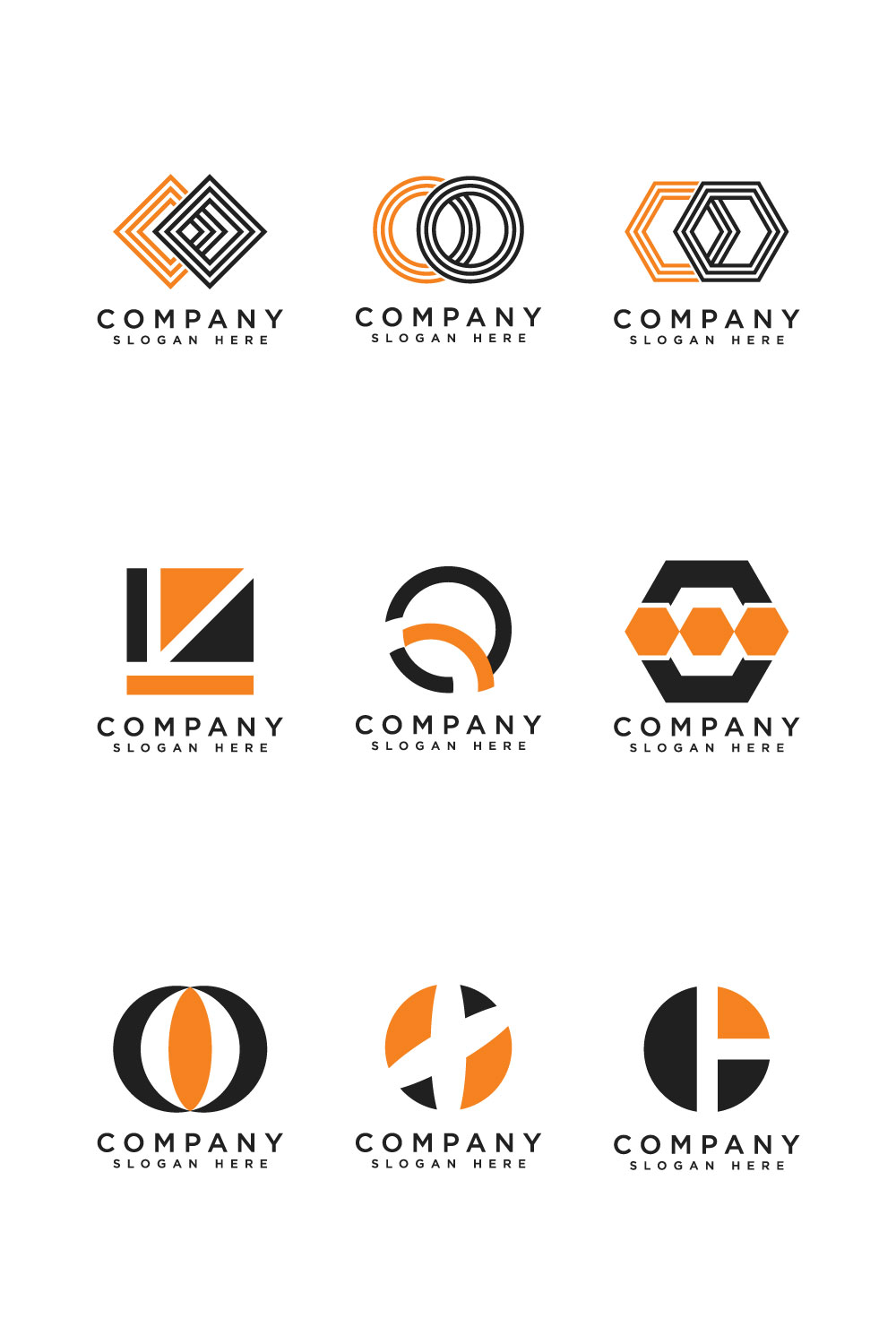 Shape Abstract Logo Design Vector | MasterBundles