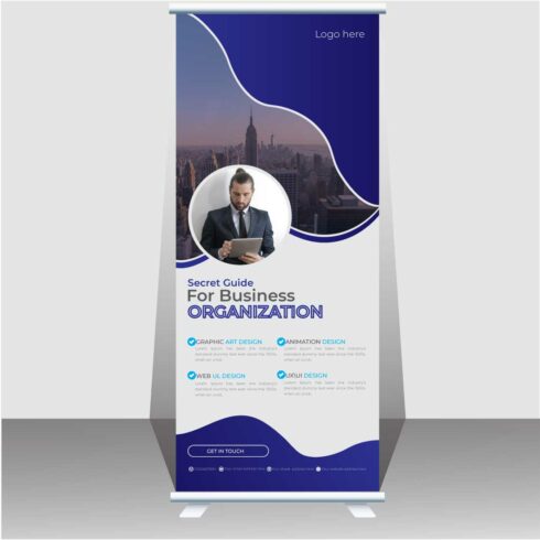 Corporate Business Roll Up Banner main cover