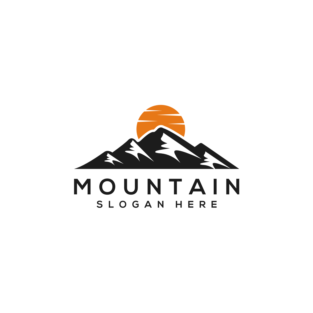 Mountain Logo Design Vector | MasterBundles