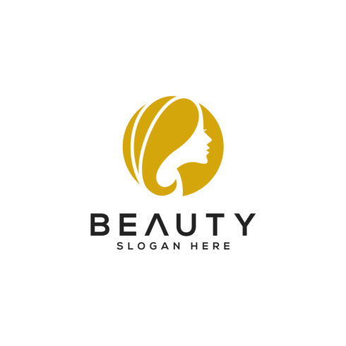 Beauty Woman Face Logo Branding Design Set main cover