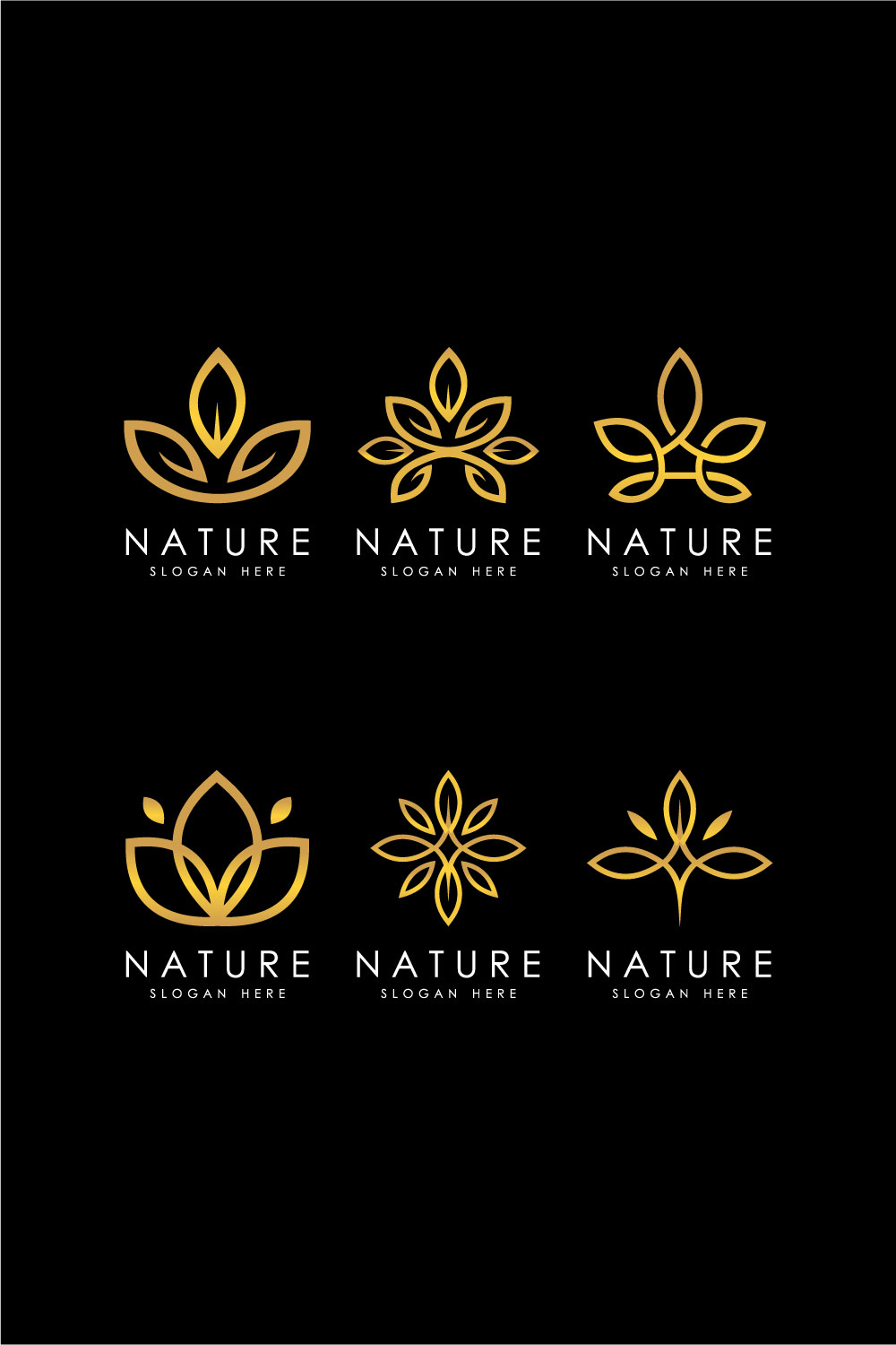 Flower Logo Vector Design Pinterest.